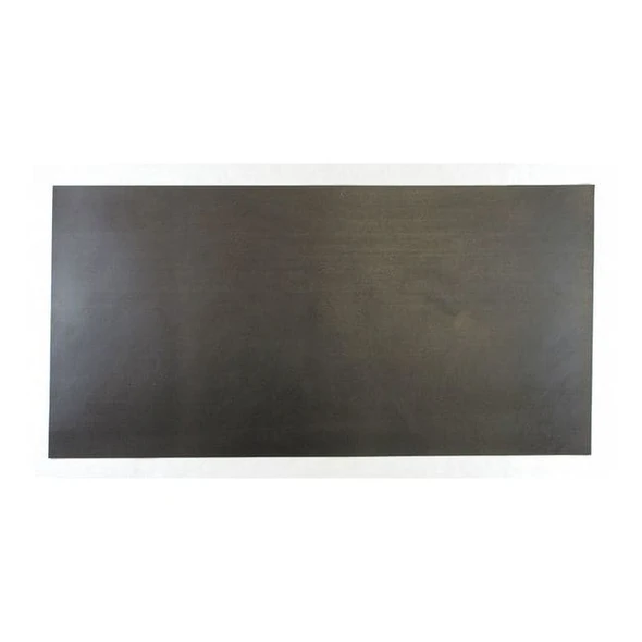1/16" High Grade Neoprene Rubber Sheet, 12"x24", Black, 30A