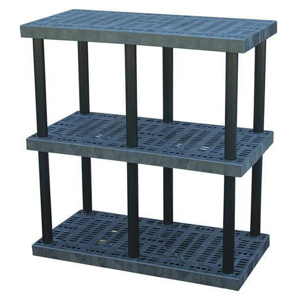 Structural Plastics Plstc Shelf,24inx51inx48inShlfLdCp:340lb S4824x3