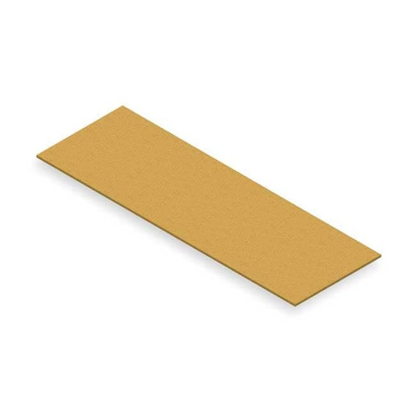 Decking, Particleboard, 72 in W, 24 in D, Natural, Unfinished Finish Pack of 3