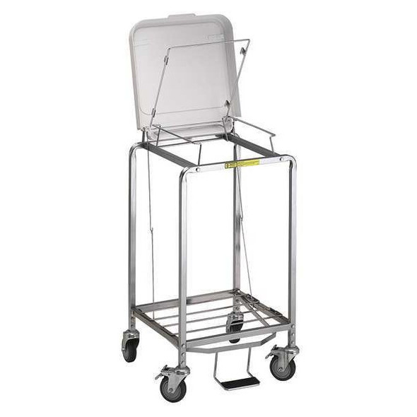R&b Wire Products Hamper Frame,37 1/2 in H,Gray 672NB