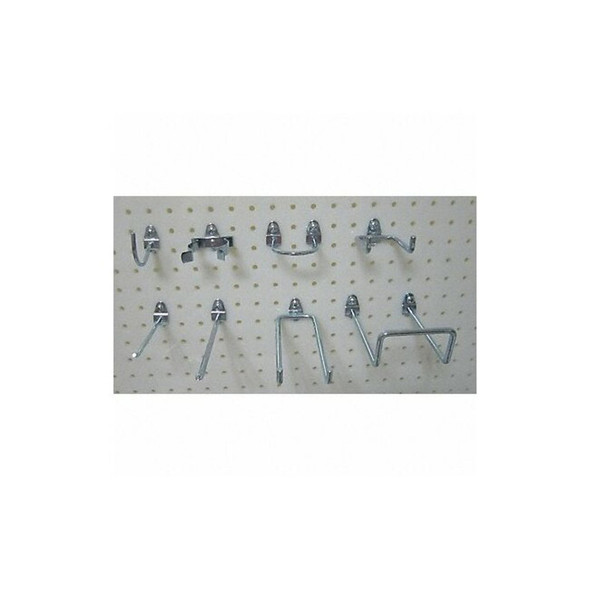 Manufacturer Varies Pegboard Hook Assortment Kit,12 Pieces 5TPF7