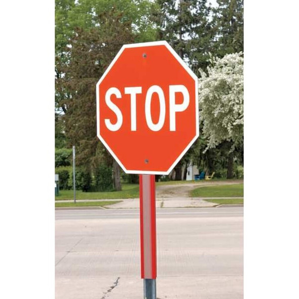 U-Channel Cover, U-Channel, ,Polyethylene Red, White, 84 in L  84IN UCHANNEL CVR RE