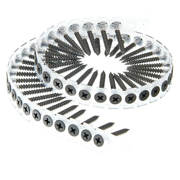 Senco Screw,1 5/64"L,#6,Phosphate,PK1000 06B125P Senco Screw,1 5/64"L,#6,Phosphate,PK1000 06B125P