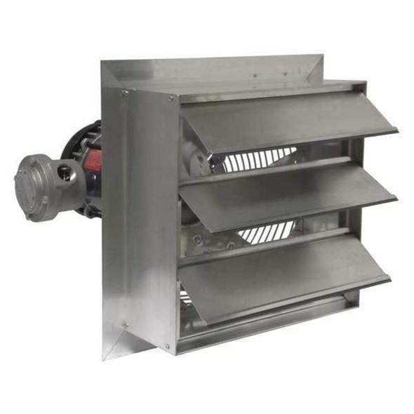 Canarm ShtMt Hzd ExhFn,24In Bl,Alm,115-208-230V AX24-4