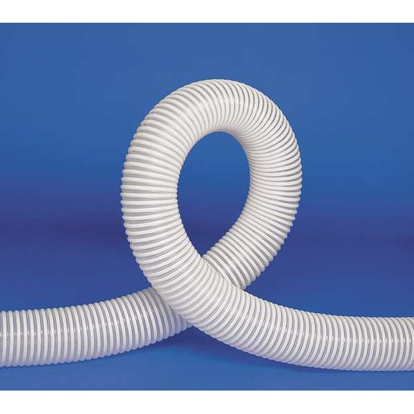 Hi-Tech Duravent Ducting Hose,3-1/2 In. ID,25 ft. L,Poly 2145-0350-2225