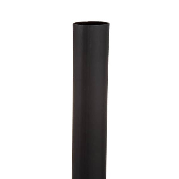 Heat Shrink Tube, Heavy Wall, 3:1 I.D. Shrink Ratio, 0.8 in I.D. Before Shrinking, Black, 25 ft