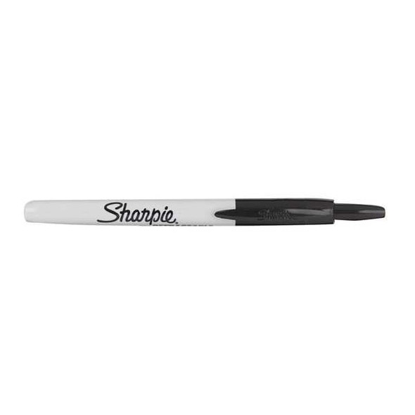 Sharpie Permanent Marker, Red, Fine Tip, Retractable, 12 PK 32702