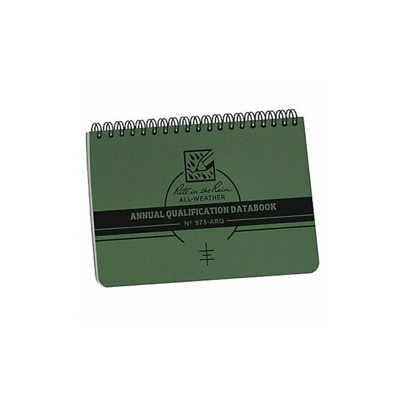 Rite in the Rain Annual Qualification Databook,7 in W 973-ARQ Rite in the Rain Annual Qualification Databook,7 in W 973-ARQ