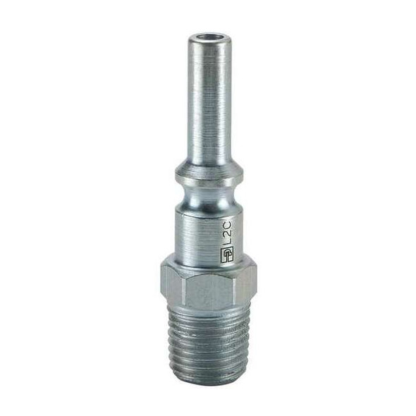 Parker Coupler Plug,Steel,MNPT,1/4 In. Pipe L2C