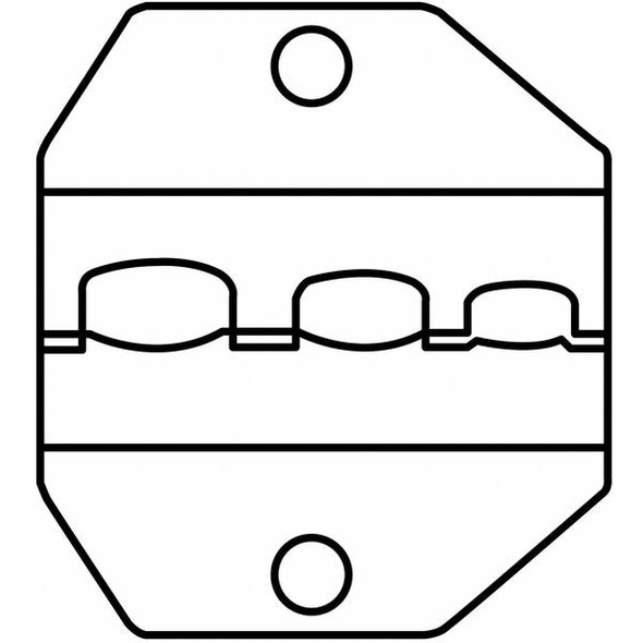 Greenlee 9 in Ratchet Crimper 22 to 10 AWG 45500G