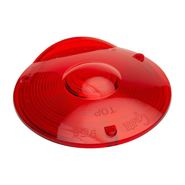 Grote Replacement Lens ,Round,Red 91582