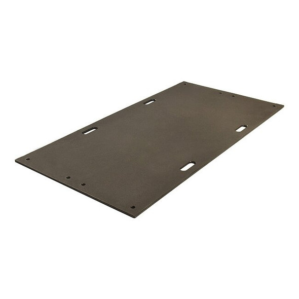 Ground Protection Mat, High Density Polyethylene, 3 ft W x 6 ft L, 1/2 in Thick