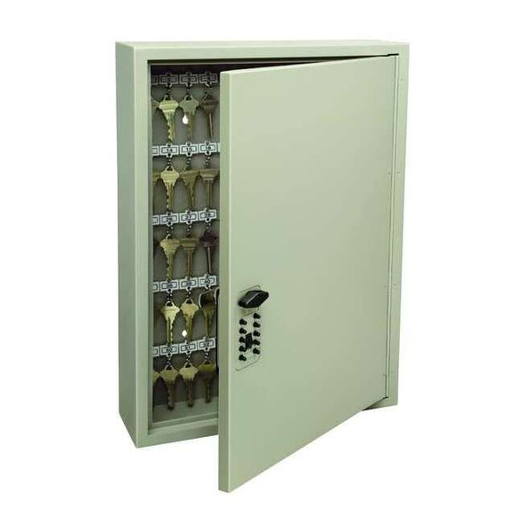 Kidde Key Control Cabinet, Steel, Beige, 60 Key Capacity 1796