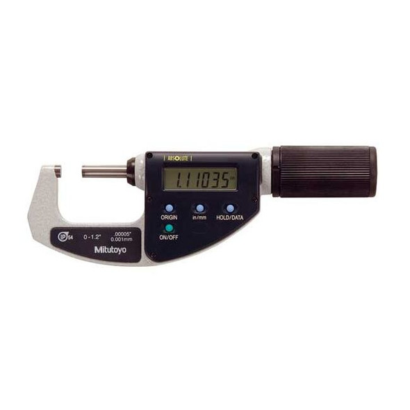 Mitutoyo Quick Micrometer,0-1.2 In,0.00005 In 293-676-22