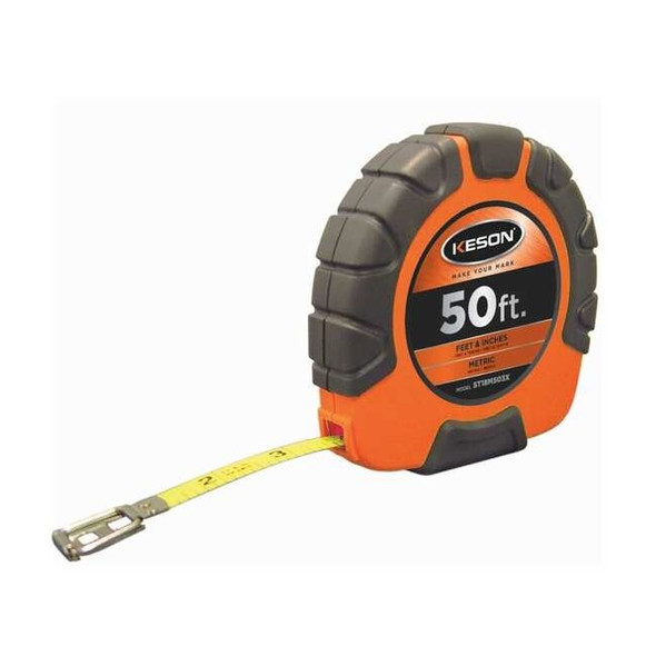 Keson 50 ft/15m Tape Measure, 3/8 in Blade ST18M503X