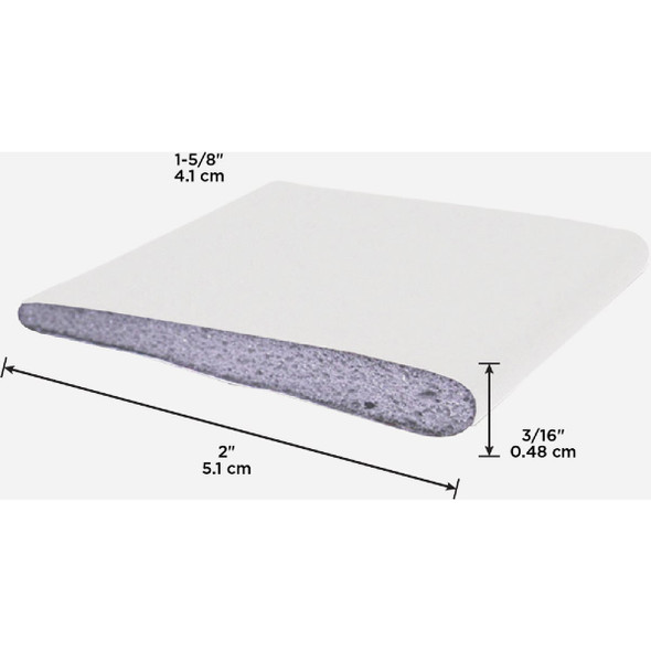 M-D Building Products White Door Corner Seal for Interior & Exterior Doors