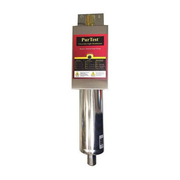 Purtest 21 in "L, 3/4 in Size, UV Disinfection Unit PT 8 UV