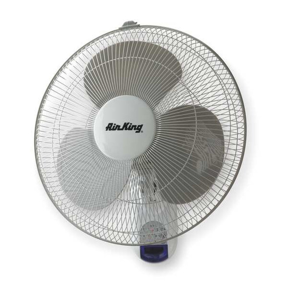 Air King Wall Mount Fan,3 Speeds,16" Blade Dia. 9046 Air King Wall Mount Fan,3 Speeds,16" Blade Dia. 9046