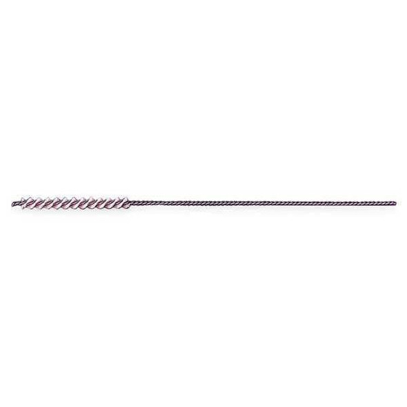 Weiler Single Spiral Tube Brush,Power,0.19"dia. 91041