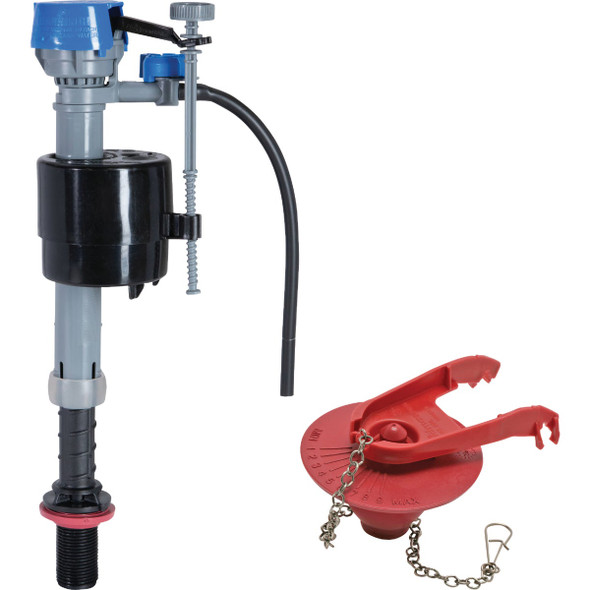 Fluidmaster PerforMAX Fill Valve & 2 In. Flapper Kit K-400H-039-T14