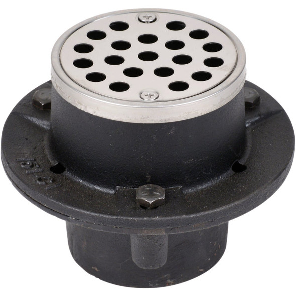 Oatey 151 Series No-Calk 2 In. Cast Iron Shower Drain 42201