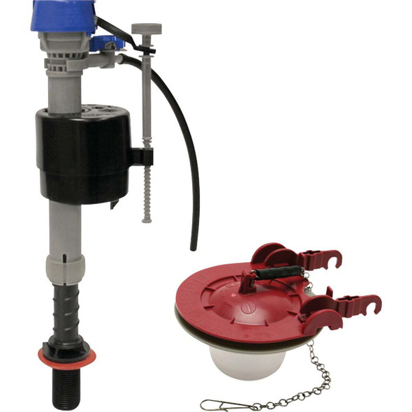 Fluidmaster PerforMAX Fill Valve & 3 In. Flapper Kit K-400H-040-T5