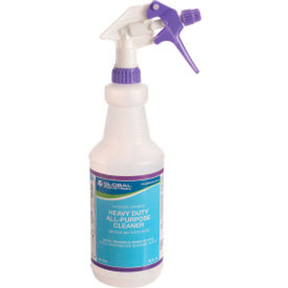 Global Industrial Trigger Spray Bottles For Heavy Duty All-Purpose Cleaner 32 oz