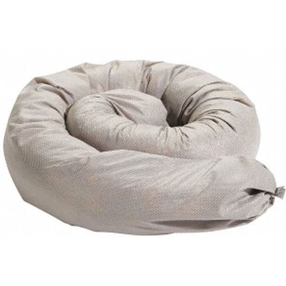 Spilltech Sorbent Sock, 10 gal, 3 in x 42 in, Universal, Gray, 20 PK CCSO20