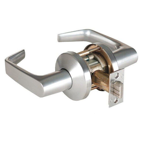 Best Lever Lockset, Mechanical, Passage, Grd. 2 9K30N15CS3626