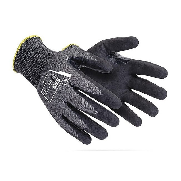 Pip Cut-Resistant Glove, Cut Level A5 ,Dipped ,Foam Nitrile ,Foam ,S 1 PR 555