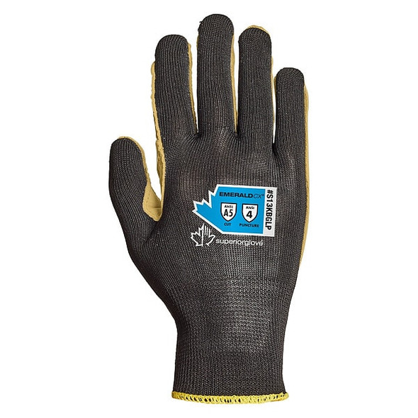 Superior Glove Knit Gloves, Cut Level A5 ,Uncoated ,S 1 PR S13KBGLP/S