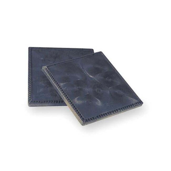 Bulk Container Lid 48 3/8 in L, 40 3/8 in W, 2 1/4 in H, Plastic, Black