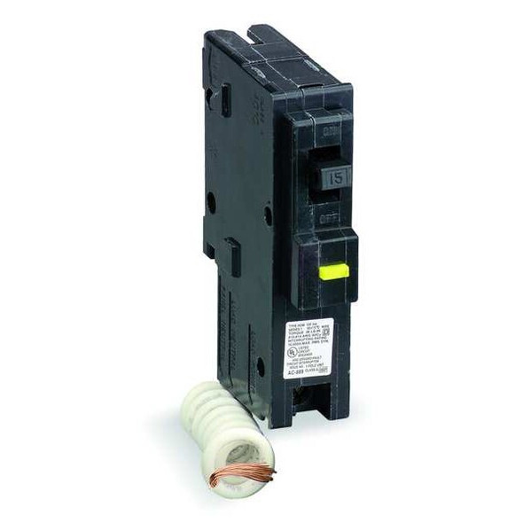 Square D Circuit Breaker,15A,Plug In,120V,1P HOM115GFI Square D Circuit Breaker,15A,Plug In,120V,1P HOM115GFI