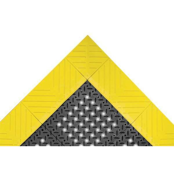 Notrax Ramp Edge, 1 in Thickness, PVC, 6 PK 620MR006BL