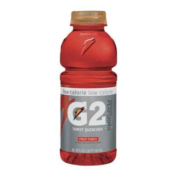 G2, Low Calorie Sports Drink, 20 oz ready to drink, Fruit Punch, PK24