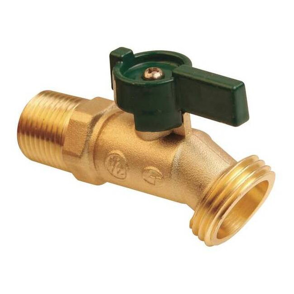 Manufacturer Varies Hose Bibb,Quarter Turn,3/4In, Brass 6PDZ9