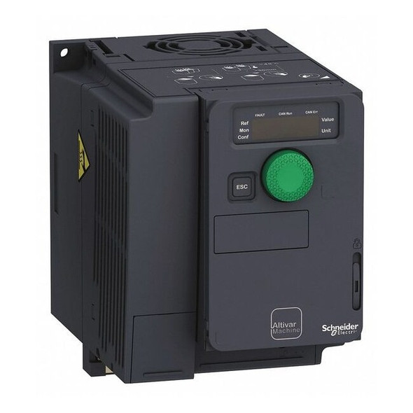 Schneider Electric Variable Frequency Drive,1/2 HP,1.5A ATV320U04N4C