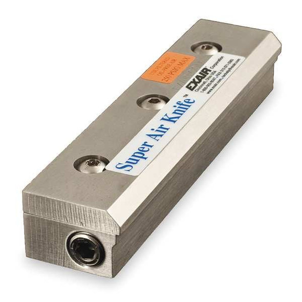 Exair Air Knife,1/4 In NPT,12 In L,SS 110012SS Exair Air Knife,1/4 In NPT,12 In L,SS 110012SS
