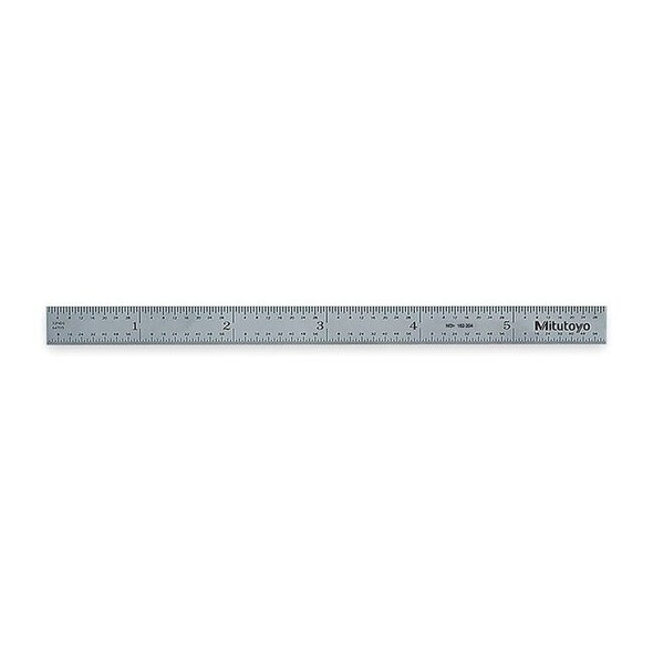 Mitutoyo Rule,Steel,6 In,3r 182-204