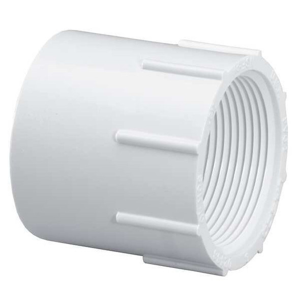 Manufacturer Varies PVC Female Adapter, Socket x FNPT, 2 in Pipe Size 435020