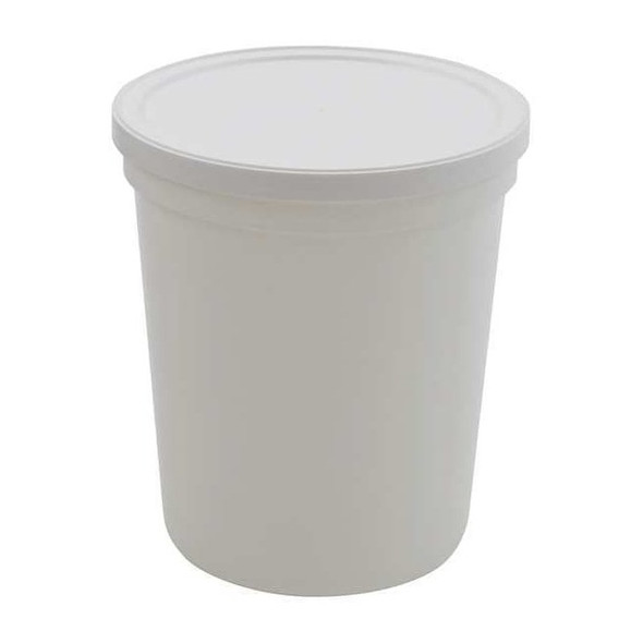 Dynalon Laboratory Jar,White,105.41 mm H,PK100 454425
