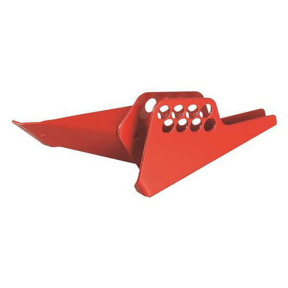 Master Lock Ball Valve Lockout, Thermoplastic, Red S3476