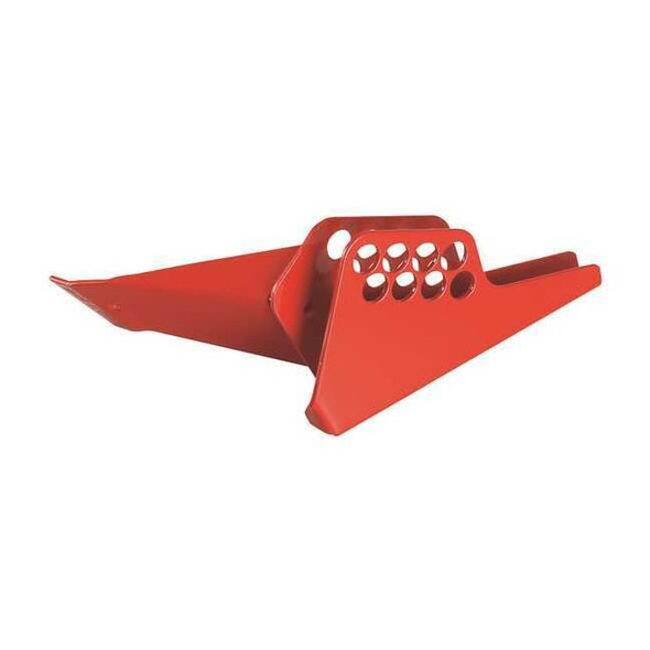 Master Lock Ball Valve Lockout, Thermoplastic, Red S3476