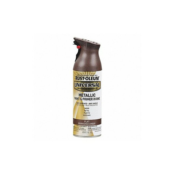 Rust-Oleum Spray Paint,Amber,Flat,11 oz. 271472 Rust-Oleum Spray Paint,Amber,Flat,11 oz. 271472