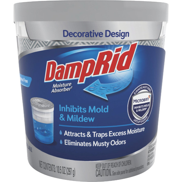 DampRid 10.5 Oz. Fragrance Free Moisture Absorber with Microban  FG01FFESB