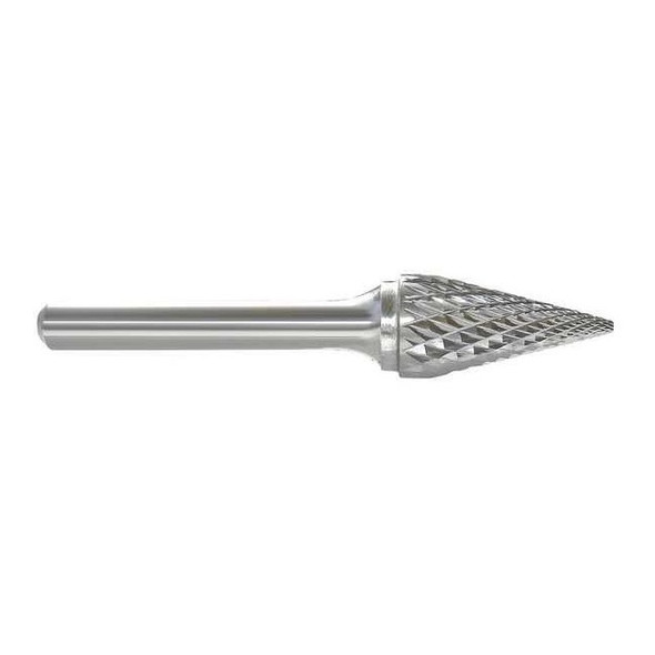 Manufacturer Varies Carbide Bur,Pointed Cone,1/8,1/8 Shank 310-002193