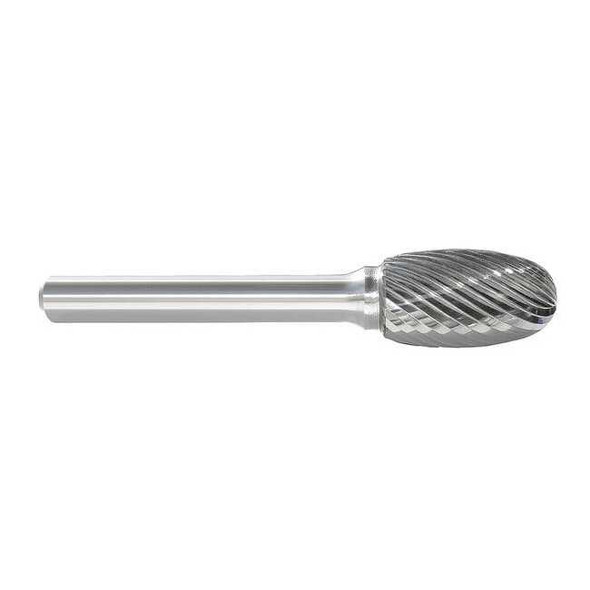 Manufacturer Varies Oval Bur SE,Radius End,1/2",Carbide 310-001107