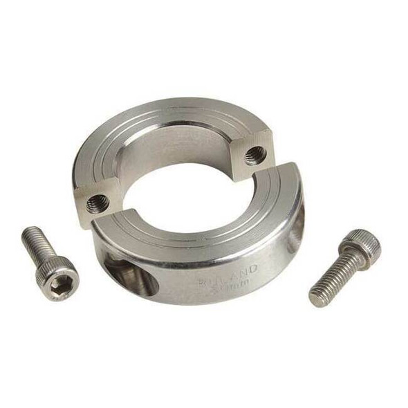 Ruland Shaft Collar,Clamp,2Pc,20mm,316 SS MSP-20-ST