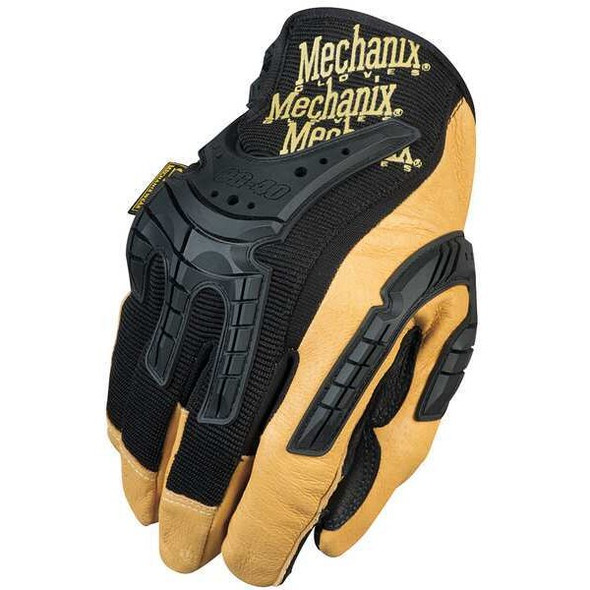 Mechanix Wear Mechanics Gloves,Black/Brown,9,PR CG40-75-009 Mechanix Wear Mechanics Gloves,Black/Brown,9,PR CG40-75-009
