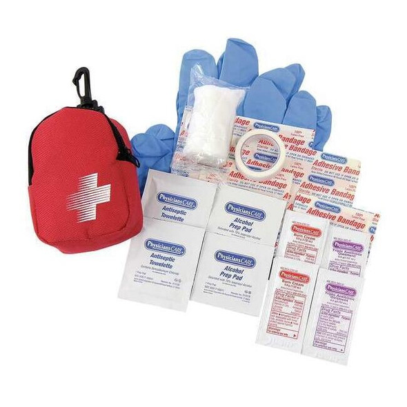 First Aid Kit and Housing, Fabric 24 Components, 5 People Served